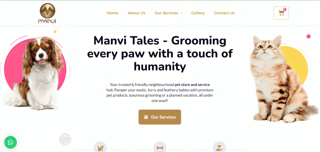 Top Ranked SEO UI/UX Content for Manvi Tales